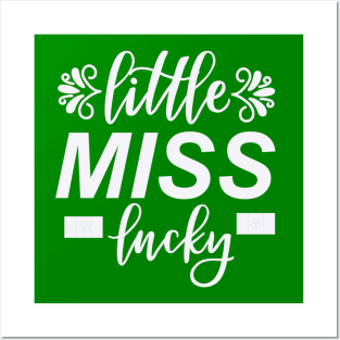 Little Miss LUcky Posters and Art